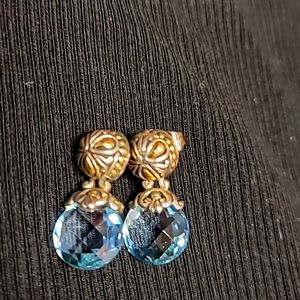 John Hardy 18k and 925 earrings vintage John Hardy earings